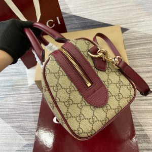 GG Ophidia Bag 25cm Canvas leather 339622