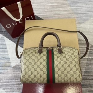 GG Ophidia Bag 31cm Canvas leather 339618