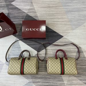 GG Ophidia Bag 31cm Canvas leather 339618