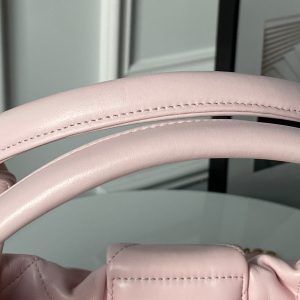 Chanel 25K Bow Bag Pink Gold Calfskin 295190