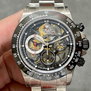 Rolex Daytona 40mm Silver Black