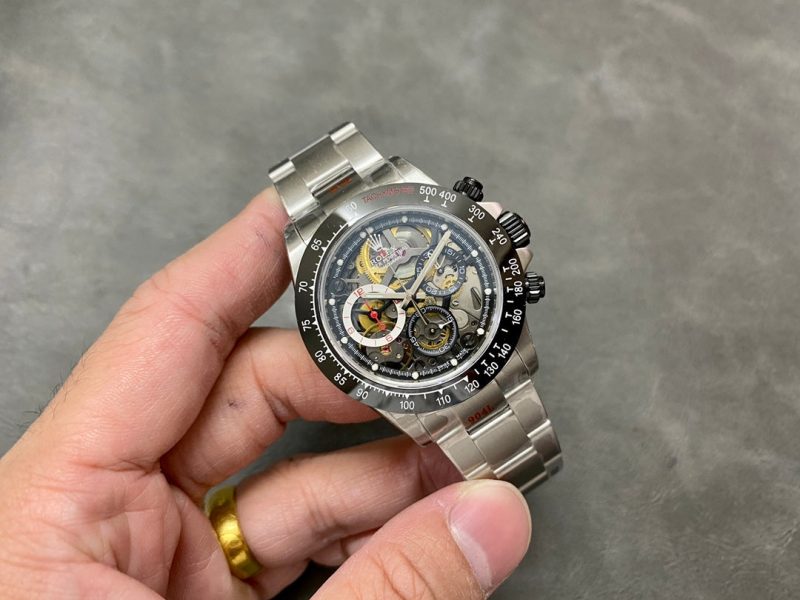 Rolex Daytona 40mm Silver Black