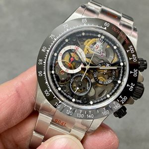 Rolex Daytona 40mm Silver Black