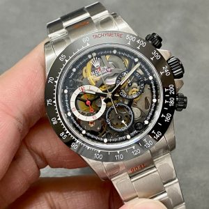 Rolex Daytona 40mm Silver Black