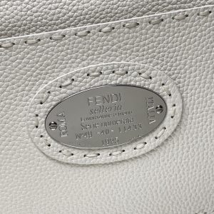 PEEKABOO MEDIUM 33 BROWN CALFSKIN SILVER HARDWARE