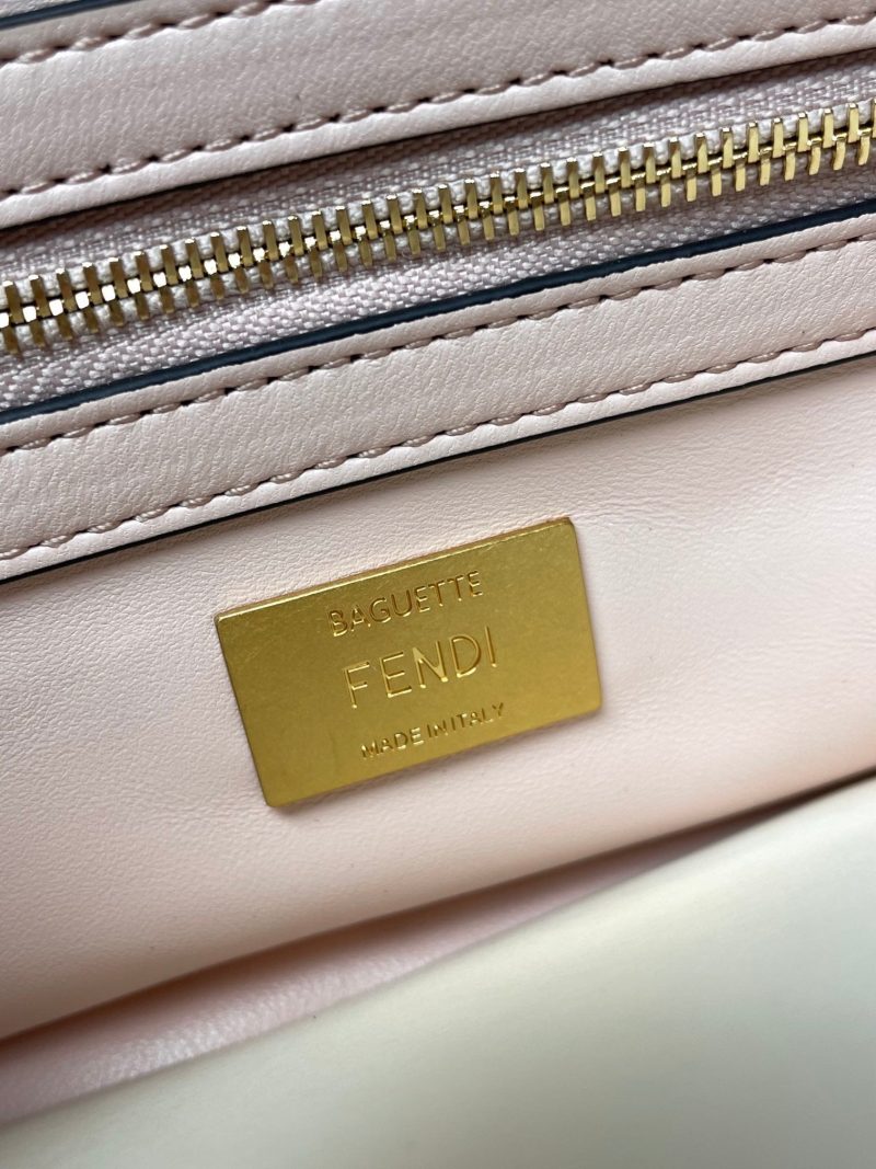 img_77125233_20240313_i1710329974_6287_7_jpg_d6b893f9-170a-4d94-8c18-e8d3f0b86a51 Fendi Baguette 24 Bag With FF Motif Pink Leather Ghw