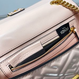 img_77125233_20240313_i1710329974_7118_8_jpg_9d9a30e0-5ce4-4f62-9362-95e0e9f13634 Fendi Baguette 24 Bag With FF Motif Pink Leather Ghw