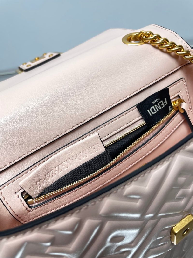 img_77125233_20240313_i1710329974_7118_8_jpg_9d9a30e0-5ce4-4f62-9362-95e0e9f13634 Fendi Baguette 24 Bag With FF Motif Pink Leather Ghw