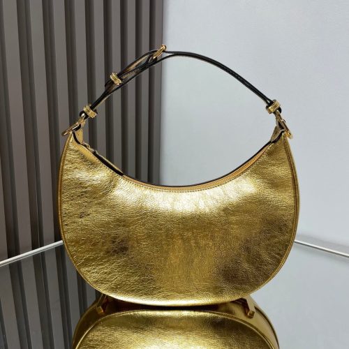 img_77125233_20240325_i1711343051_7030_8_jpg FendiIGRAPHY MEDIUM 29 IN GOLD METALLIC SMOOTH LAMBSKIN GOLD HARDWARE