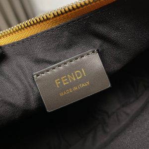 FendiIGRAPHY MEDIUM 29 IN GOLD METALLIC SMOOTH LAMBSKIN GOLD HARDWARE