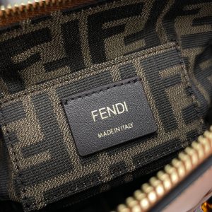 BY THE WAY MINI 18 IN BURNT ORANGE EMBOSSED CALFSKIN GOLD HARDWARE