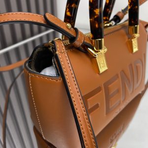 BY THE WAY MINI 18 IN BURNT ORANGE EMBOSSED CALFSKIN GOLD HARDWARE