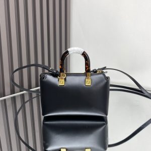 img_77125233_20240406_i1712383543_5234_1_jpg BY THE WAY MINI 18 IN BLACK EMBOSSED CALFSKIN GOLD HARDWARE