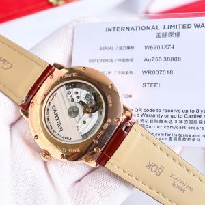 RONDE LOUIS CARTIE 40MM ROSE GOLD WHITE DIAL