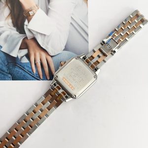 img_78aebd60_20241109_i1731081928_2152_15_jpg Panthere 22mm Pink Gold Silver Diamond Bezel Double Chain 44cm