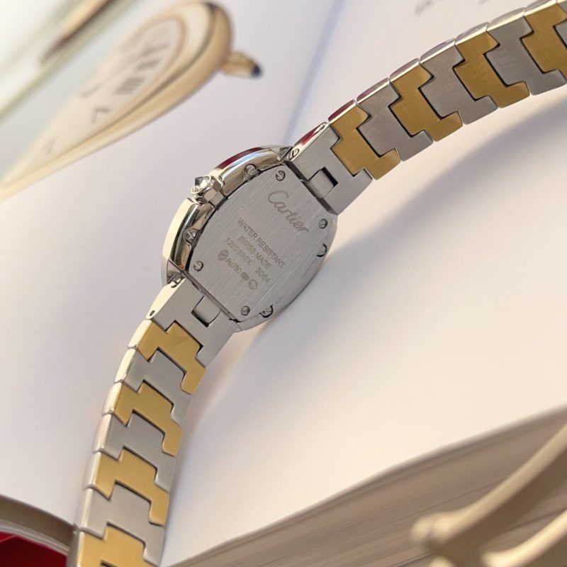 Baignoire 23mm Tow-Tone Yellow Gold Diamond Bezel