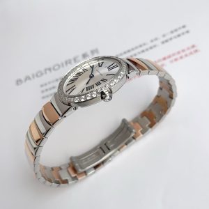 Baignoire 23mm Pink Gold Diamond Bezel