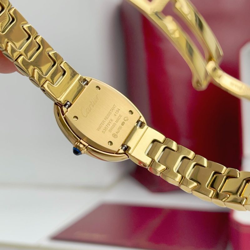 Baignoire Gold White Dial