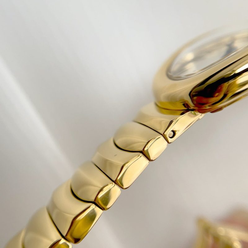 Baignoire Gold White Dial