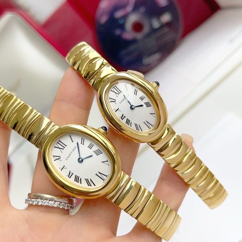 Baignoire Gold White Dial