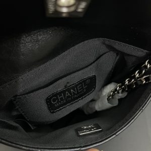 img_7fec9247_20240416_i1713200988_3582_5_jpg CC Phone Holder Bag 17cm Black Lambskin