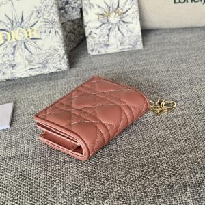 img_80e46a01_20231126_i1700988066_273_1_jpg CD Caro 11cm Compact Wallet Dark Pink Calfskin