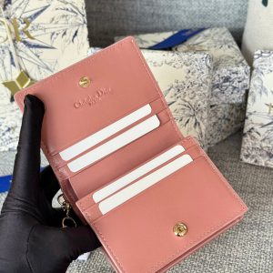 img_80e46a01_20231126_i1700988066_4337_0_jpg CD Caro 11cm Compact Wallet Dark Pink Calfskin