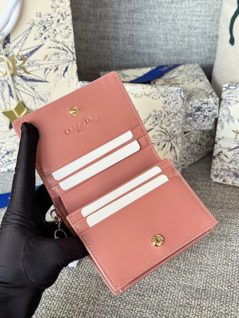 img_80e46a01_20231126_i1700988066_4337_0_jpg CD Caro 11cm Compact Wallet Dark Pink Calfskin