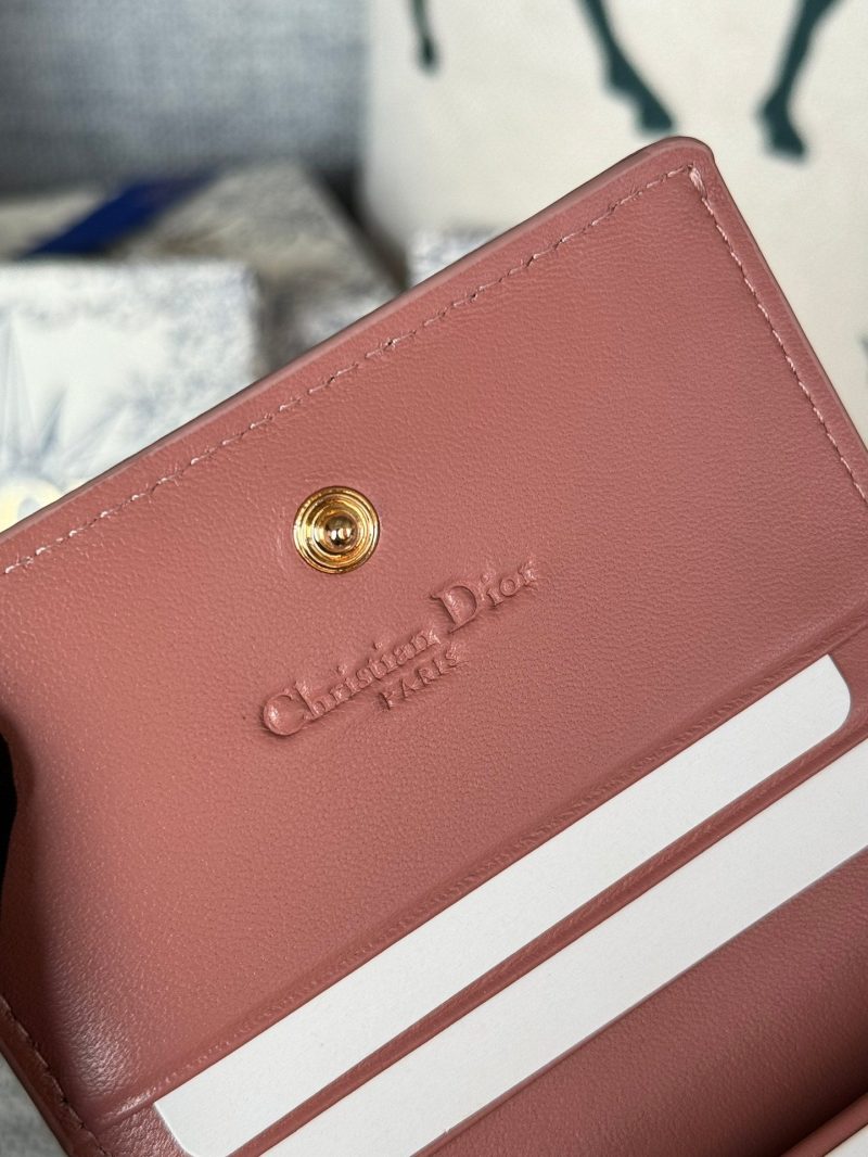 img_80e46a01_20231126_i1700988066_6817_6_jpg CD Caro 11cm Compact Wallet Dark Pink Calfskin