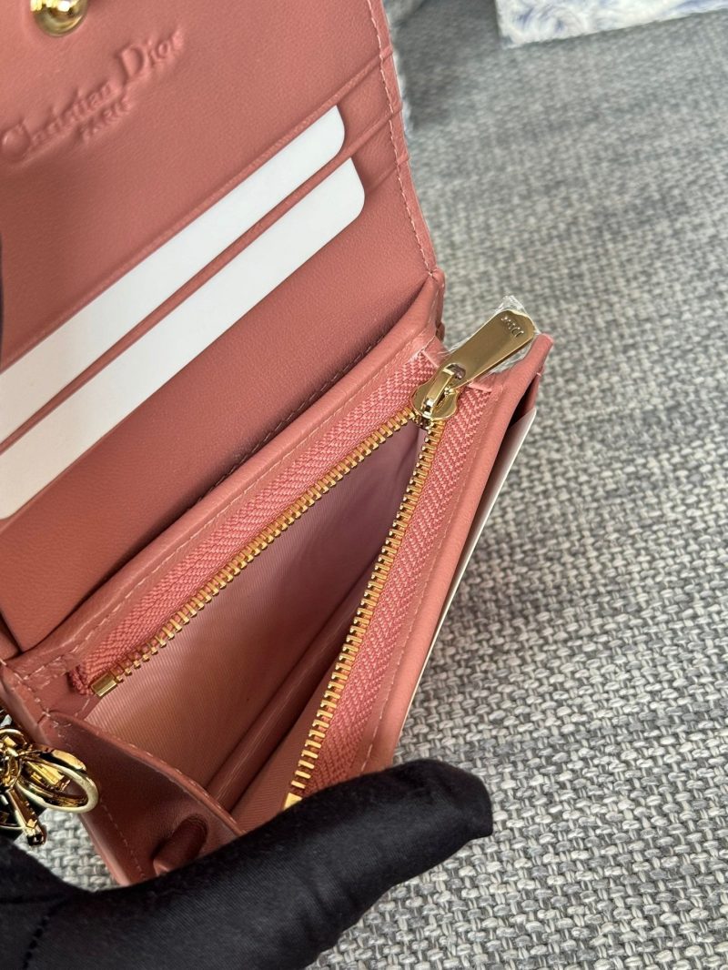 img_80e46a01_20231126_i1700988067_4289_9_jpg CD Caro 11cm Compact Wallet Dark Pink Calfskin