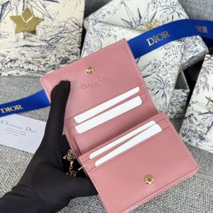 img_80e46a01_20240411_i1712817486_2578_6_jpg CD Caro 11cm Compact Wallet Shiny Pink Calfskin