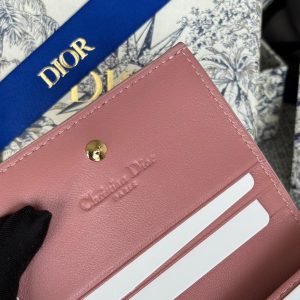 img_80e46a01_20240411_i1712817486_749_1_jpg CD Caro 11cm Compact Wallet Shiny Pink Calfskin