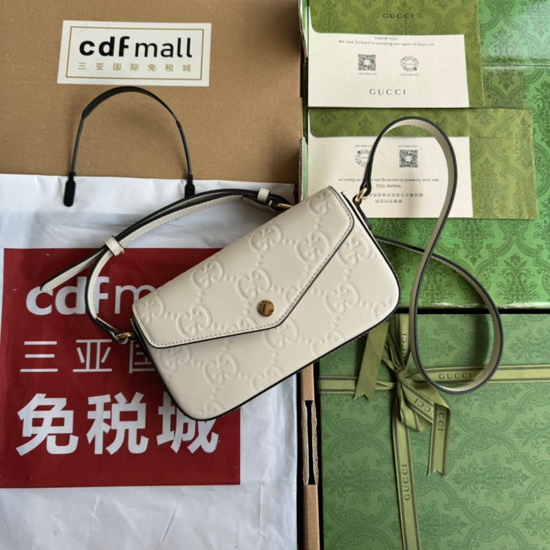img_89648692_20240427_i1714151295_2602_0_jpg SUPER MINI SHOULDER BAG 21 IN WHITE EMBOSSED CALFSKIN
