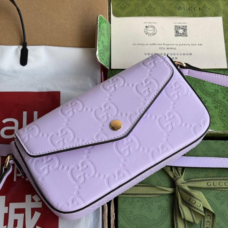 img_89648692_20240427_i1714151345_3049_7_jpg SUPER MINI SHOULDER BAG 21 IN LIGHT VIOLET EMBOSSED CALFSKIN