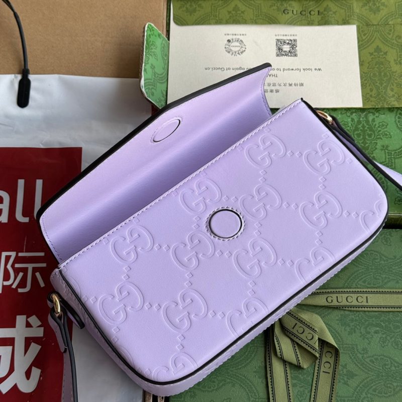 img_89648692_20240427_i1714151345_3102_4_jpg SUPER MINI SHOULDER BAG 21 IN LIGHT VIOLET EMBOSSED CALFSKIN