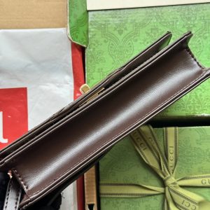 img_89648692_20240523_i1716456303_197_0_jpg LUCE MINI SHOULDER BAG 20 IN BEIGE CANVAS AND DARK BROWN CALFSKIN TRIM GOLD HARDWARE