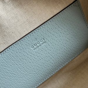 OPHIDIA TOP HANDLE BAG 21 IN GREY-GREEN MONOGRAM CANVAS AND CALFSKIN TRIM GOLD HARDWARE