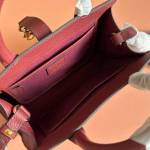 Gucci Jackie Tote Bag Rosso Ancora Red Leather 248601