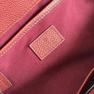 Gucci Jackie Tote Bag Rosso Ancora Red Leather 248601