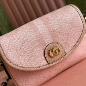 img_89648692_20240629_i1719645824_7877_1_jpg Gucci Ophidia 19cm Bag Pink Canvas 239919