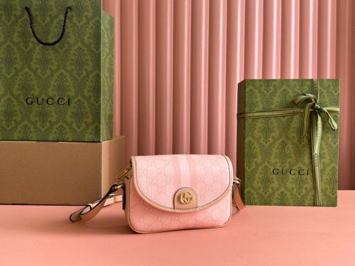 img_89648692_20240629_i1719645824_8944_2_jpg Gucci Ophidia 19cm Bag Pink Canvas 239919