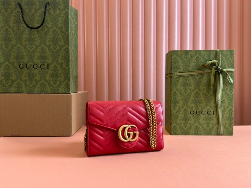 img_89648692_20240701_i1719823165_4921_0_jpg MARMONT SMALL SHOULDER BAG 20 IN RED LAMBSKIN GOLD HARDWARE