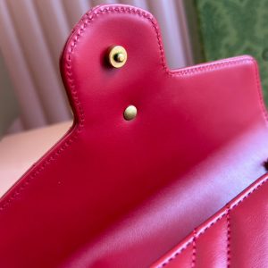 img_89648692_20240701_i1719823165_9523_0_jpg MARMONT SMALL SHOULDER BAG 20 IN RED LAMBSKIN GOLD HARDWARE