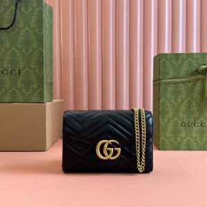 img_89648692_20240701_i1719823183_5231_0_jpg MARMONT SMALL SHOULDER BAG 20 IN BLACK LAMBSKIN GOLD HARDWARE