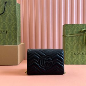 img_89648692_20240701_i1719823184_709_0_jpg MARMONT SMALL SHOULDER BAG 20 IN BLACK LAMBSKIN GOLD HARDWARE