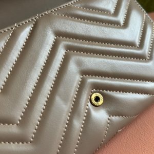 MARMONT SMALL SHOULDER BAG 20 IN LIGHT FAWN BEIGE LAMBSKIN GOLD HARDWARE