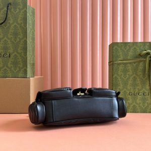 Gucci Marmont Bag Black Leather 244247