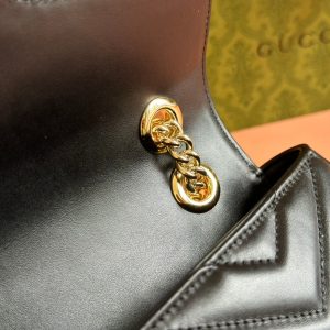 Gucci Marmont Bag Black Leather 244247