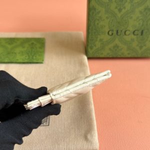 MARMONT QUILTED CARD HOLDER 10 IN LIGHT YELLOW CALFSKIN