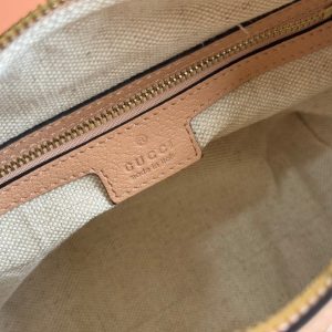 Gucci Ophidia 20cm Bag Pink Canvas 239922